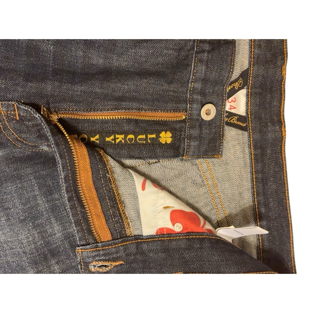 Lucky Brand 181 Jeans Men's 34 X 29‎  Blue Denim Cotton Straight Leg Relaxed Fit - Picture 6 of 16